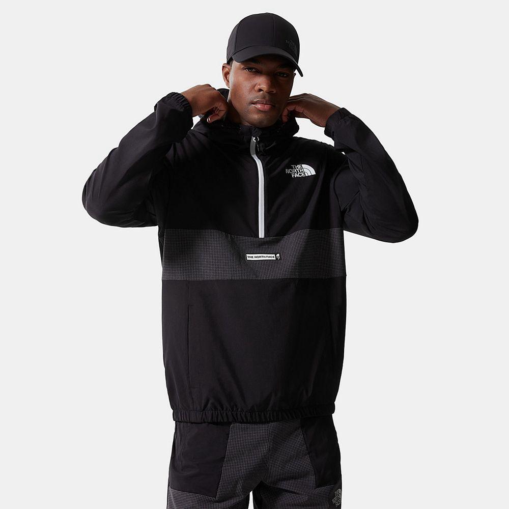 The North Face Athletics Anorak Ανδρικα Σακάκι - Μαυρα (OGAU07263)